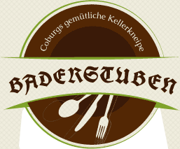 Logo der Baderstuben - Ihre Gaststätte mit tollen Live-Events in Coburg