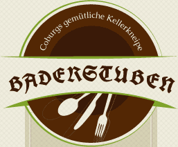 Logo der Baderstuben - Ihre Gaststätte mit tollen Live-Events in Coburg